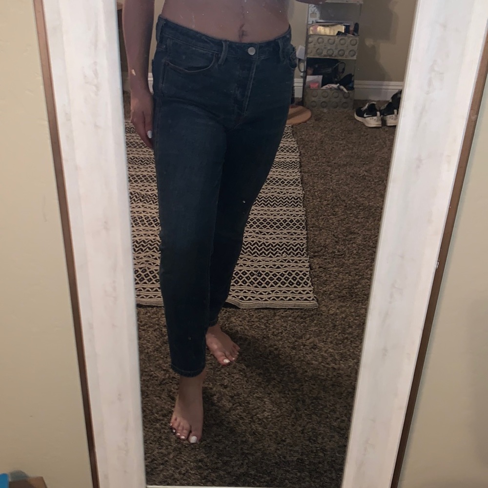 Free people straight jeans
